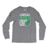 talk to myself fishing Long Sleeve Shirts