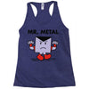 mr. metal Racerback Tank