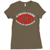 rugby a thugs game played by gentleman Ladies Fitted T-Shirt