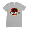 Maligator Ladies Fitted T-Shirt