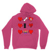 ls lesbian full heart Hoodie