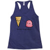 better together Racerback Tank