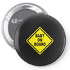 baby on board bumper sticker decal safety cute funny Pin-back button