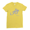 banksy fallen angel Ladies Fitted T-Shirt