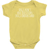 dogs don't ask questions dogs understand Baby Onesie