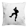 fortnite take the L Throw Pillow