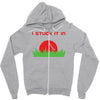 disc golf dirty sex joke pun ground penetration Zipper Hoodie