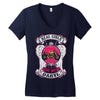 Real Girls Ride With Daryl Women's V-Neck T-Shirt