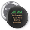 July Girls Pin-back button