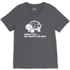 always late worth wait funny turtle tee V-Neck Tee