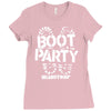 skinhead boot party Ladies Fitted T-Shirt
