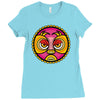 lucha libre pink Ladies Fitted T-Shirt