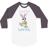 Bunny Happy Easter 3/4 Sleeve Shirt