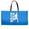 new year, new me running fitness Weekender Totes