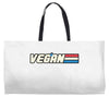 Vegan Parody Cobra Commander Weekender Totes