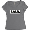 BALR logo Women's Triblend Scoop T-shirt