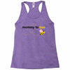 Mom to Bee Baby Girl Racerback Tank