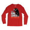 This Girl Loves Rottweiler Long Sleeve Shirts