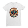 ghost pirate grog Ladies Fitted T-Shirt