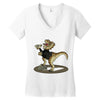 shakespearosaurus Women's V-Neck T-Shirt
