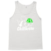 chillkr&ouml;te  fun kult shit bong marihuana joint smoke weed punk gras Tank Top