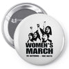 Women's March Protest Pin-back button