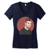 Messi Women's V-Neck T-Shirt