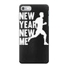 new year, new me running fitness iPhone 7 Case