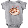 Baby Fox Belly Baby Bodysuit