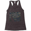 ascii night Racerback Tank