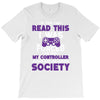gamer pc controller game funny slogan T-Shirt