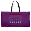 christmas ugly Weekender Totes