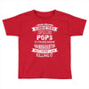 Super Cool Pops Of A Freaking Awesome Granddaughter Toddler T-shirt