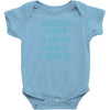 abc elemeno funny geek nerd book school teacher read spelling tee shir Baby Onesie