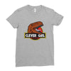 Clever Girl Ladies Fitted T-Shirt