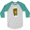 9. fight milk 002 3/4 Sleeve Shirt