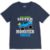 monster truck shirt for boys toddlers V-Neck Tee