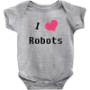 i love robots Baby Onesie