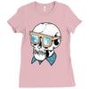 skull holiday Ladies Fitted T-Shirt