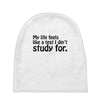 my life feels Baby Beanies
