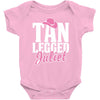 tan legged juliet Baby Onesie