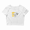 make your mark dog Crop Top