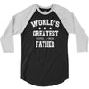 worlds greatest farter funny fathers day 3/4 Sleeve Shirt
