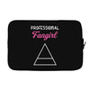 Professional Fangirl Laptop sleeve