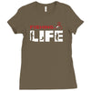 Fishing Life Ladies Fitted T-Shirt