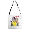 gorillaz demon day rap hip hop Adjustable Strap Totes