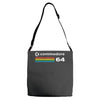 commodore 64 computer Adjustable Strap Totes