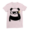 panda bear Ladies Fitted T-Shirt