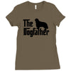 the dogfather cavalier king charles spaniel Ladies Fitted T-Shirt