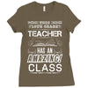 This 10 TH Grade Teacher Has An Amazing! Class Ladies Fitted T-Shirt